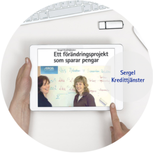 Click to show details - Kundcase-Sergel-rund-med-text Kundcase Sergel Kredittjänster