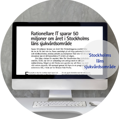 Click to show details Kundcase Stockholms läns sjukvårdsområde