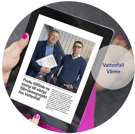 Click to show details Kundcase Vattenfall Värme
