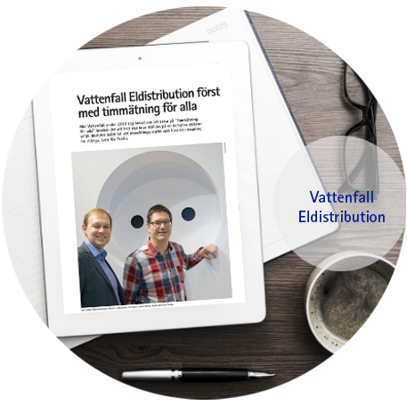 Click to show details Kundcase Vattenfall Eldistribution